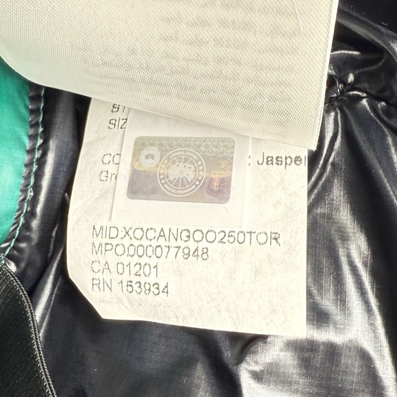 NEW Canada Goose Cypress Puffer Hooded Jasper Green Jacket Sz Large - Picture 6 of 11